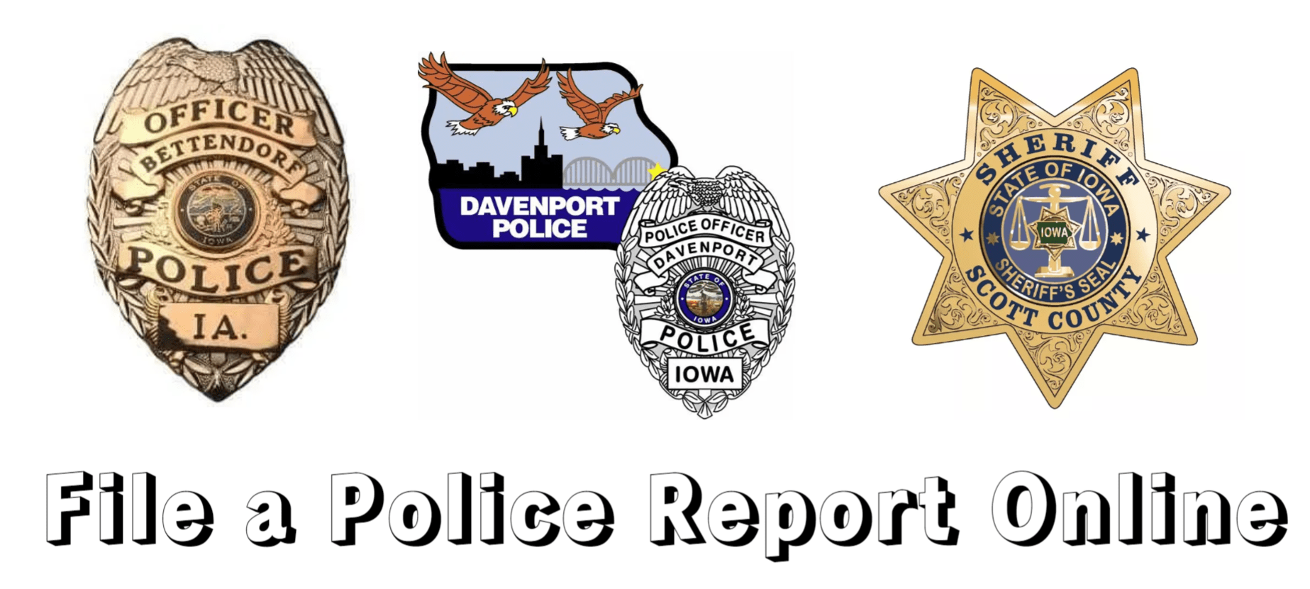 File Police Report Scott County, Iowa